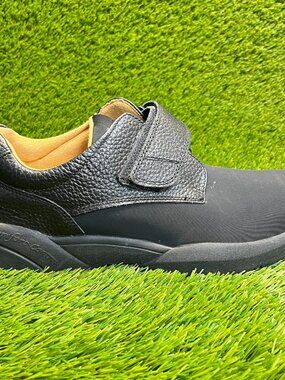 Dr. Comfort Brian Mens Size 13 Black Casual Classic Walking Leather Shoes